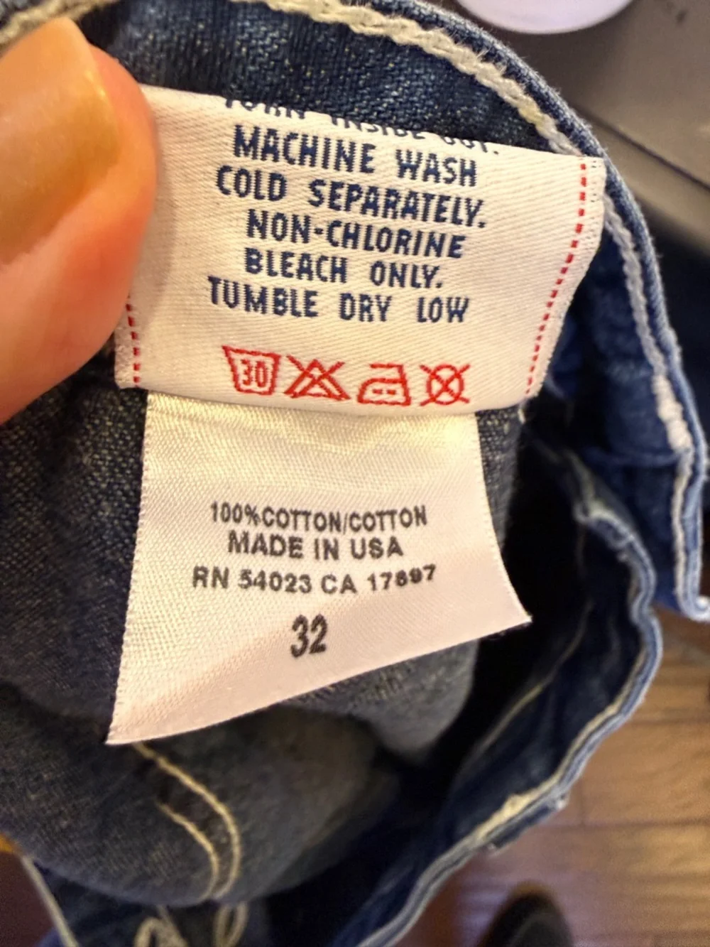 Ag Adriano Goldschmied Men's the Marine Utility Straight Leg Jeans sz 32/30